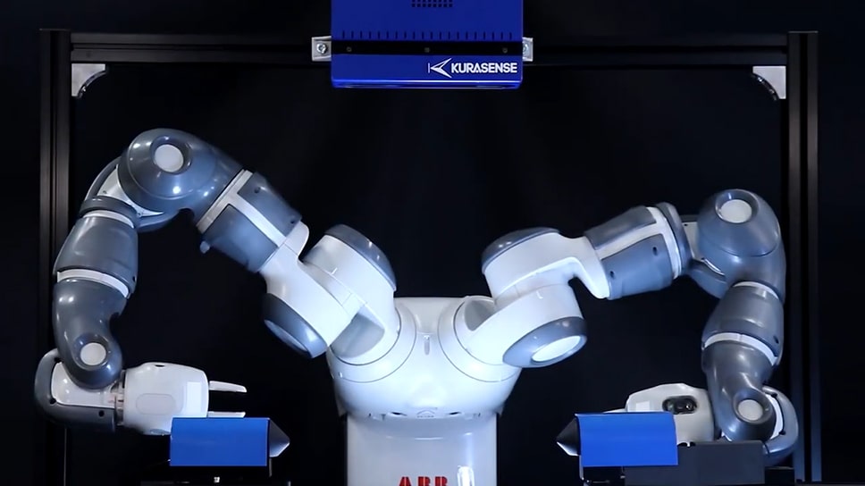 Automatic Insertion Robot for Linear Objects (Collaborative Robot)