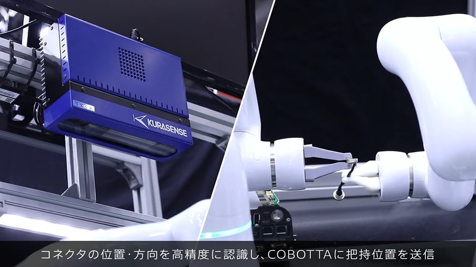 Connector Automatic Insertion Robot (Collaborative Robot)